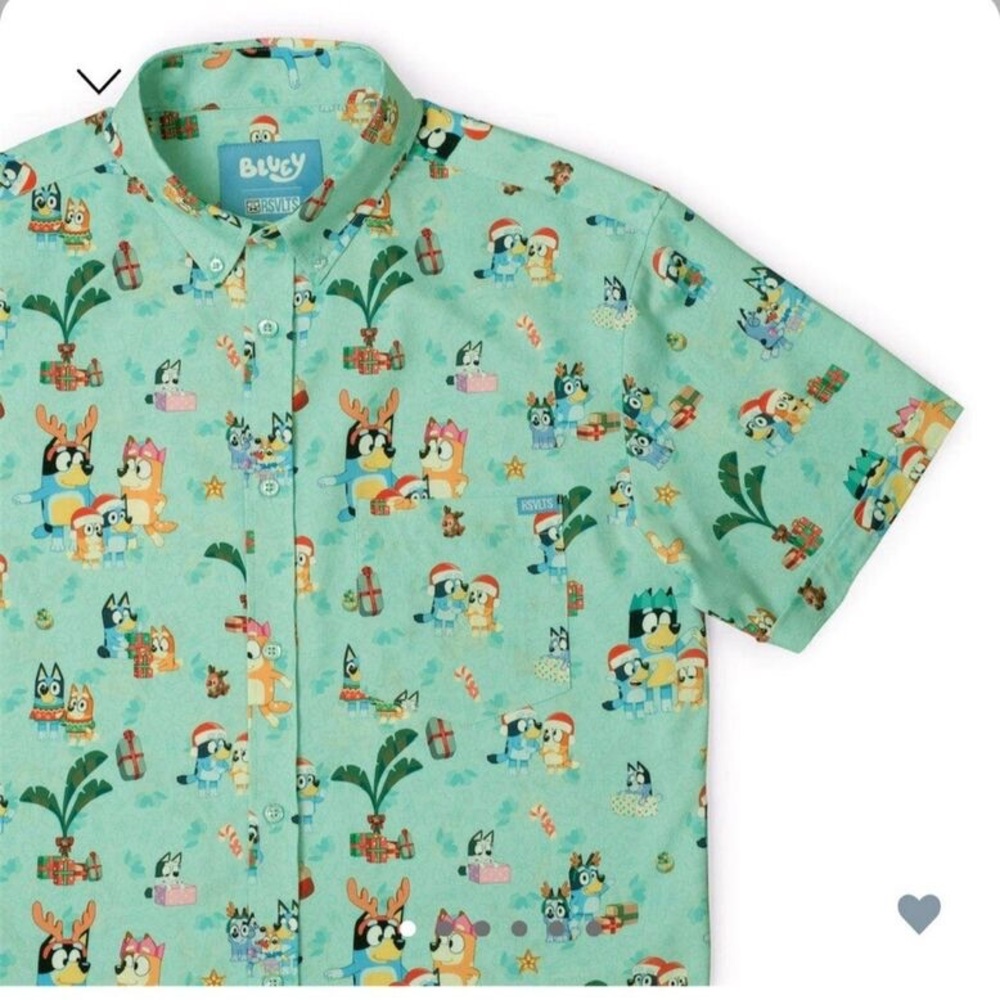 RSVLTS - Bluey "Heeler Holiday" - Short
Sleeve Shirt - SOLD OUT online